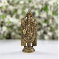 thumbnail image 1 of Tirupati Balaji Statue in Brass Balaji Sculpture Shree Venkateswara Idol Balaji Figurine Incarnation of Vishnu Srinivasa Statue Lord Vishnu Statue Balaji Murti Indian Home Decor - AtoZ India Cart, 1 of 4