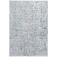 thumbnail image 1 of Tirza Luxury Distressed Ornamental Rug, Gray/Teal Blue, 4ft x 6ft Accent Rug, 1 of 7