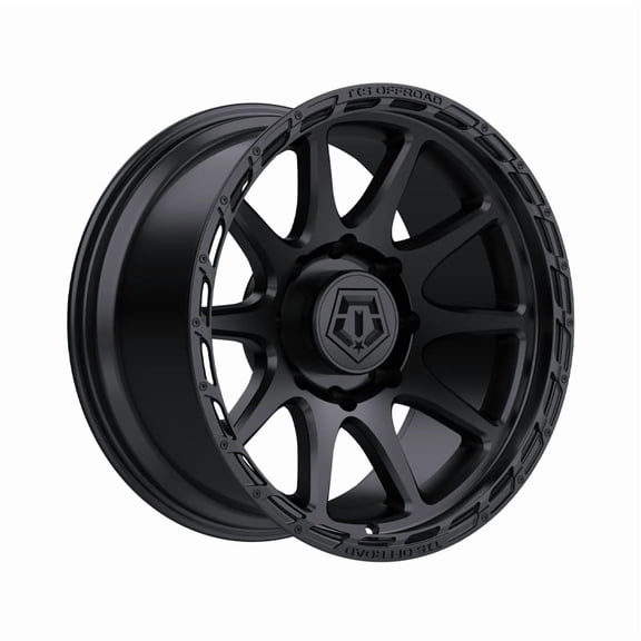 1 TIS 22x12 6X135 -44 563B Satin Black Wheel Rim