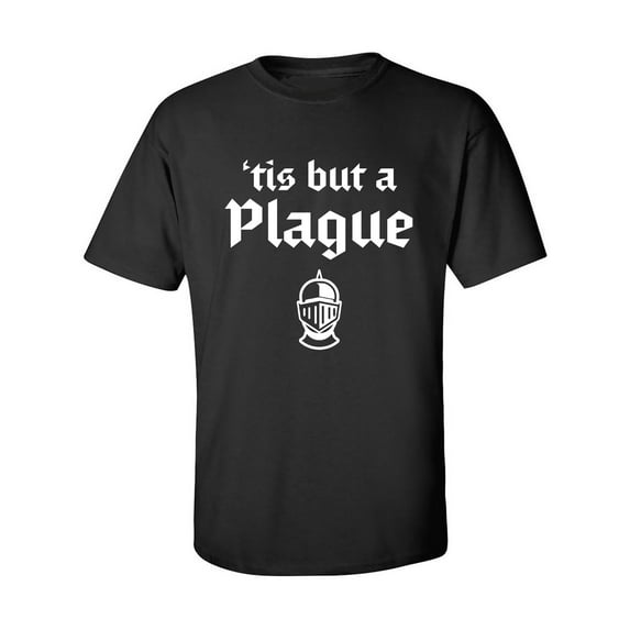 'Tis But A Plague Adult Short Sleeve T-shirt