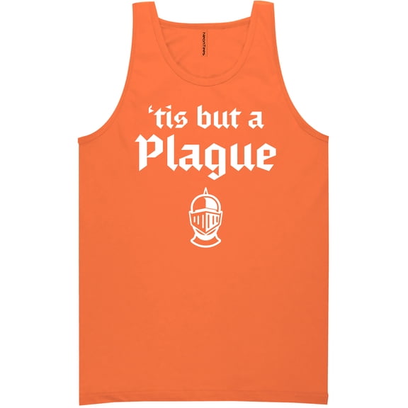 'Tis But A Plague Neon Tank Top