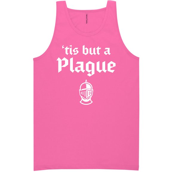 'Tis But A Plague Neon Tank Top