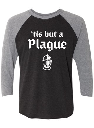  SCP Foundation SCP-049 Plague doctor Raglan Baseball Tee :  Clothing, Shoes & Jewelry