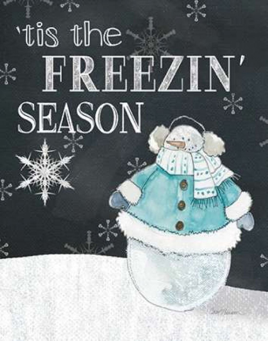 Tis The Freezin Canvas Art - Carol Robinson (22 x 28)