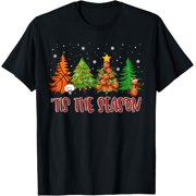Tis The Season Basketball Christmas Tree Merry Christmas T-Shirt