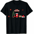 thumbnail image 1 of Tis The Season Christmas Xmas Shirts Christmas Tree Graphics Tees Funny Holiday Family Party Tops for Men and Women, 1 of 4