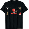 thumbnail image 1 of Tis The Season Christmas Xmas Shirts Christmas Tree Graphics Tees Funny Holiday Family Party Tops for Men and Women, 1 of 4