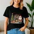 thumbnail image 1 of Tis The Season Cute Christmas Tree Santa Claus, Retro Christmas Shirt, Xmas TShirt, Cute Santa Claus Holiday, Merry Christmas Gift, 1 of 5