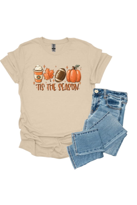 Tis' The Season Fall Shirt, Fall Football Shirt, Football Shirt, Gamer Day Shirt, Tis The Season Shirt, Tee All Size S-5Xl