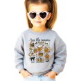 thumbnail image 1 of Tis The Season Fall Sweatshirt for Women, Teens & Youth Pumpkin, Ghost Halloween Sweater Gray Sweatshirt Youth Small, 1 of 5