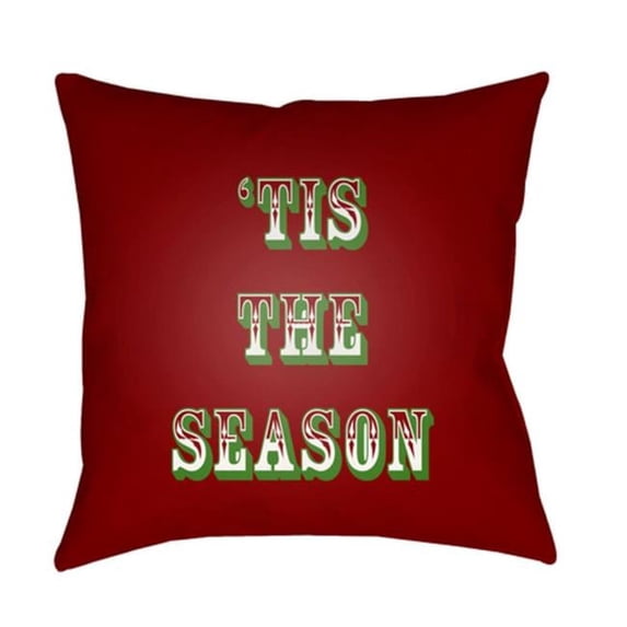Tis The Season II 18 x 18 x 4 Throw Pillow