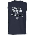 thumbnail image 1 of Tis The Season To Be Freezin Adult Sleeveless Tee, 1 of 3