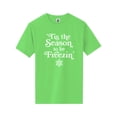 thumbnail image 1 of Tis The Season To Be Freezin Short Sleeve Neon T-Shirt, 1 of 1