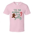 thumbnail image 1 of Tis The Season To Be Jolly Candy Cane Christmas Tee Holiday Tshirt Great Yuletide T Shirt, 1 of 1