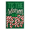 thumbnail image 1 of Tis The Season To Be Merry Patterned Holiday Graphic Art Unframed Art Print Wall Art, 1 of 6
