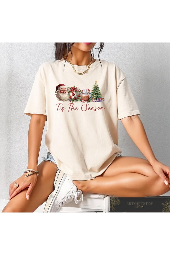 Tis The Season season Shirt, season Tis The Season T-shirt, season Shirts, season s, Cute season Sweater, F3699 All Size S-5Xl