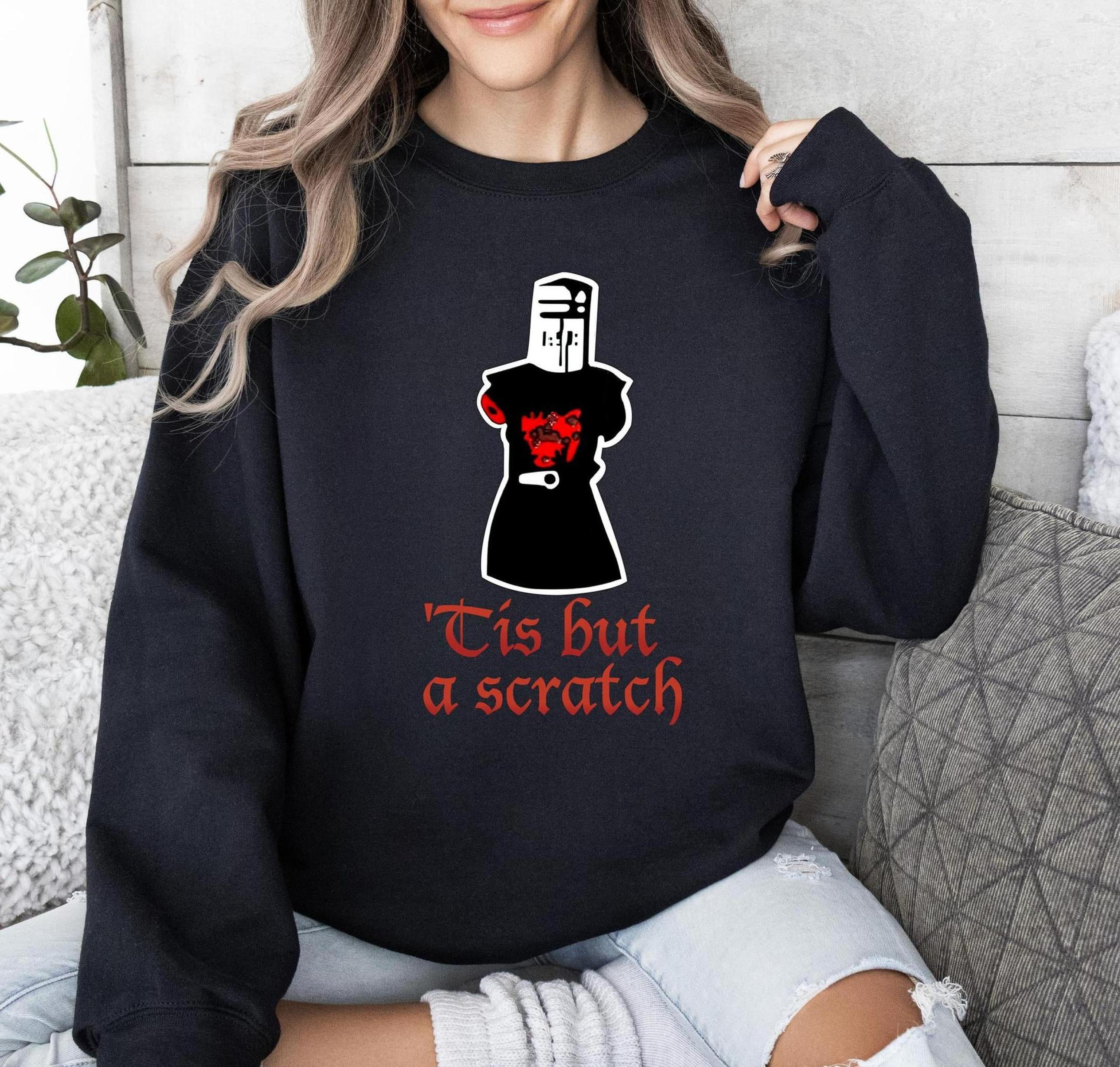 Tis but a scratch Monty Python Holy Grail, Sweatshirt, ANANDHIS ...