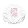 thumbnail image 1 of Tis the Season Matching Family Unisex Sweatshirt Christmas Sweater for Men, Women, Girls & Boys White Sweatshirt Adult Medium, 1 of 4