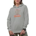 thumbnail image 1 of Tis the Season, Retro Fall or Autumn Pumkin Art Merch Gift, Heather Grey Hooded Sweatshirt or Hoodie, Medium, 1 of 5