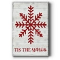 thumbnail image 1 of Tis the Season Snowflake- Gallery Wrapped Canvas, 1 of 9