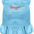 thumbnail image 1 of Mirage Pet Tis the Season to Sparkle Rhinestone Dog Dress Baby Blue Med, 1 of 2