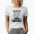 thumbnail image 1 of Tis the Season with Retro Christmas Present Art Merch Gift, White T-Shirt, Large, 1 of 5