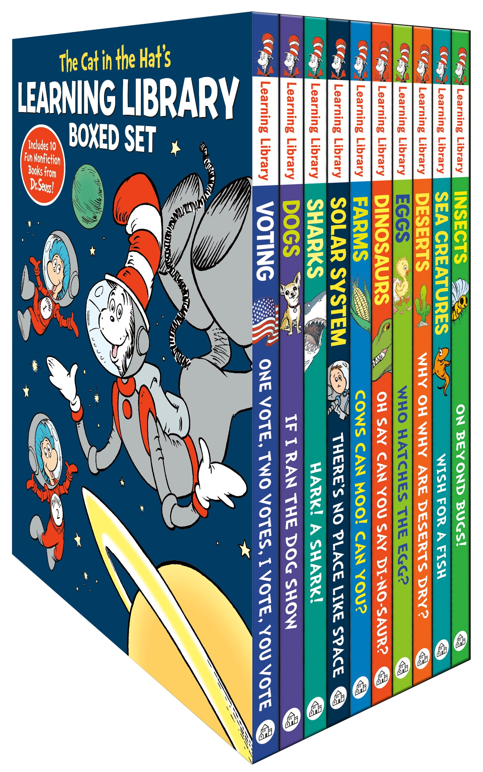 The Cat in the Hat Learning Library 等36冊 Tish Rabe, The Cat in the Hat's Learning Library Boxed Set, 10 Fun