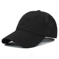 thumbnail image 1 of Tisoloow Cross Hat Womens Baseball Cap Cross Ponytail Hat High Messy Bun Hats Adjustable Quick Drying Mesh Hat Black One Size, 1 of 8