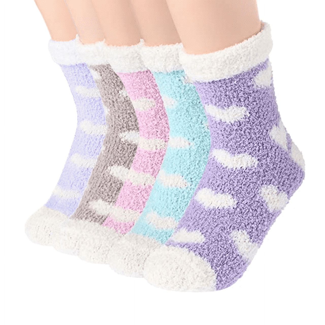 Neer Winter Fluffy Socks Thermal Soft Slipper Socks Fuzzy Cute Bed