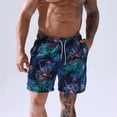 thumbnail image 1 of Tisoloow Mens Swim Trunks Quick Dry Swim Bathing Suits Beach Board Shorts with Mesh Lining and Pockets Bathing Suits Dragon Medium, 1 of 11