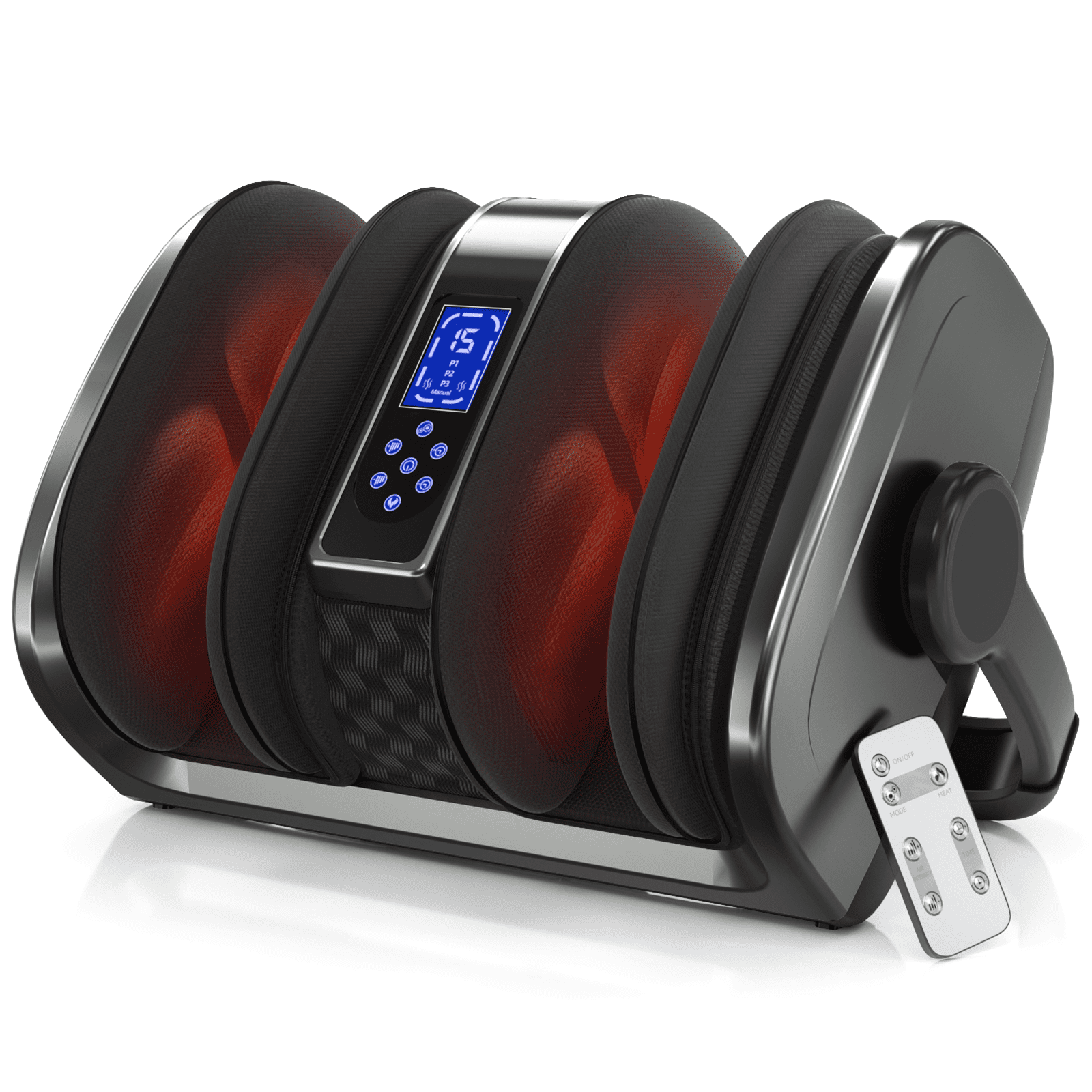  Nekteck Neck Massager and FM01 Foot Massager Machine with Heat  Bundle (Gray) : Health & Household