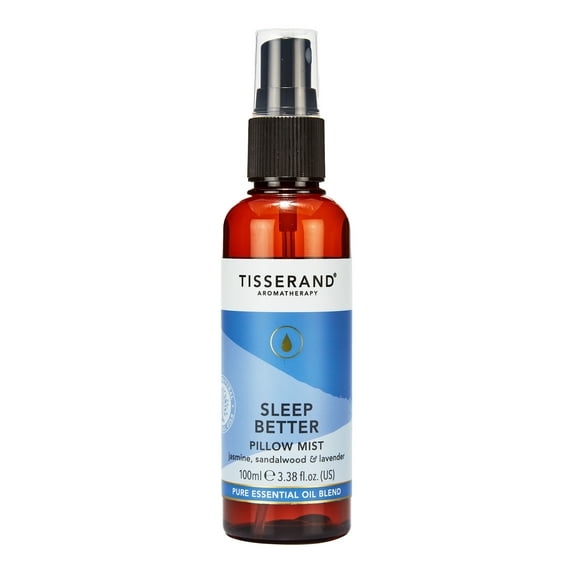 Tisserand Pillow Mist, Essential Oil Pillow Spray, Sleep Better, 3.38 oz