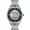 thumbnail image 1 of Tissot Men's Chemin Des Tourelles Skeleton Blue Dial Watch - T1398361104800, 1 of 1