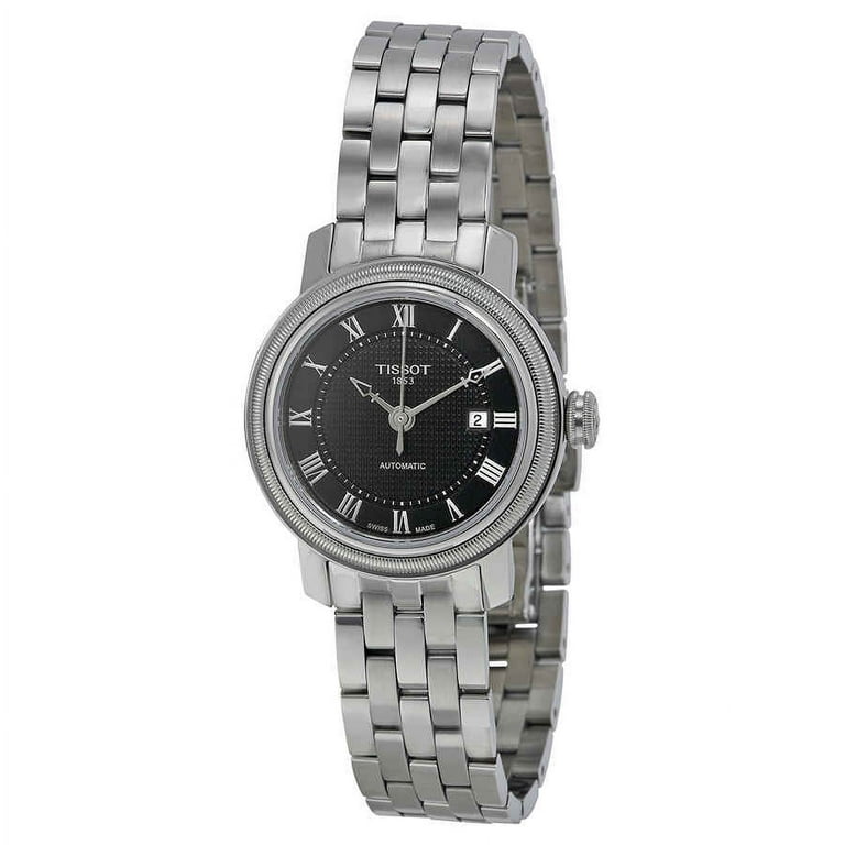 Bridgeport automatic black hotsell dial men's watch t0974071605300