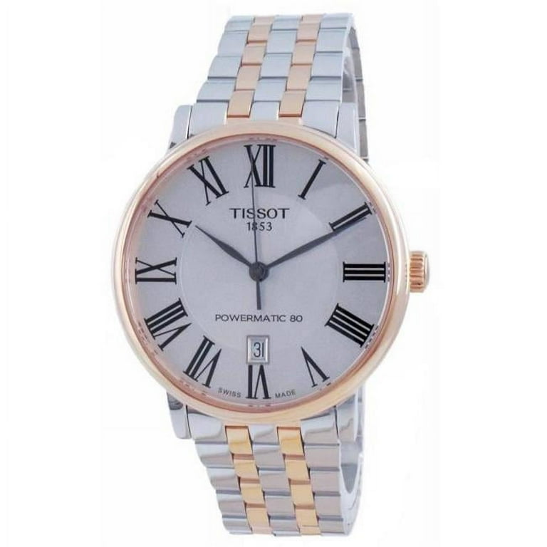 Tissot T Classic Carson Premium Powermatic 80 Automatic Men Watch Blue