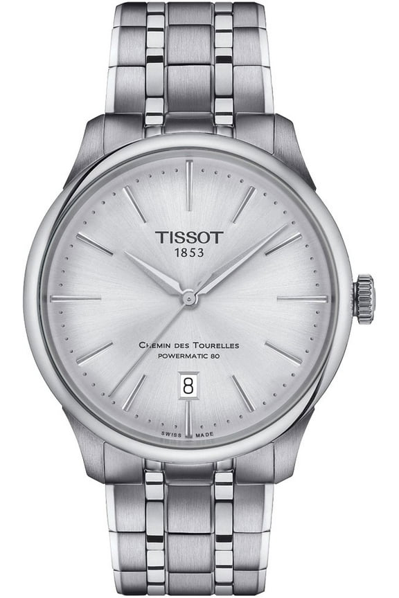 Chemin Des Tourelles Automatic Silver Dial Men's Watch T139.807.11.031.00