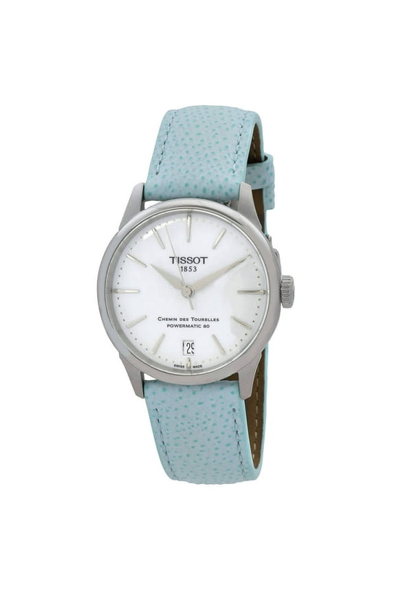 Chemin des Tourelles Powermatic 80 Automatic White Dial Ladies Watch T139.207.16.011.00