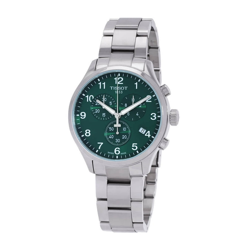 Tissot Chrono XL Classic Quartz Green Dial Men's Watch T116.617.11