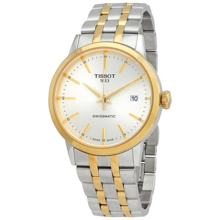 Classic Dream Automatic Silver Dial Two-tone Men's Watch T129.407.22.031.01