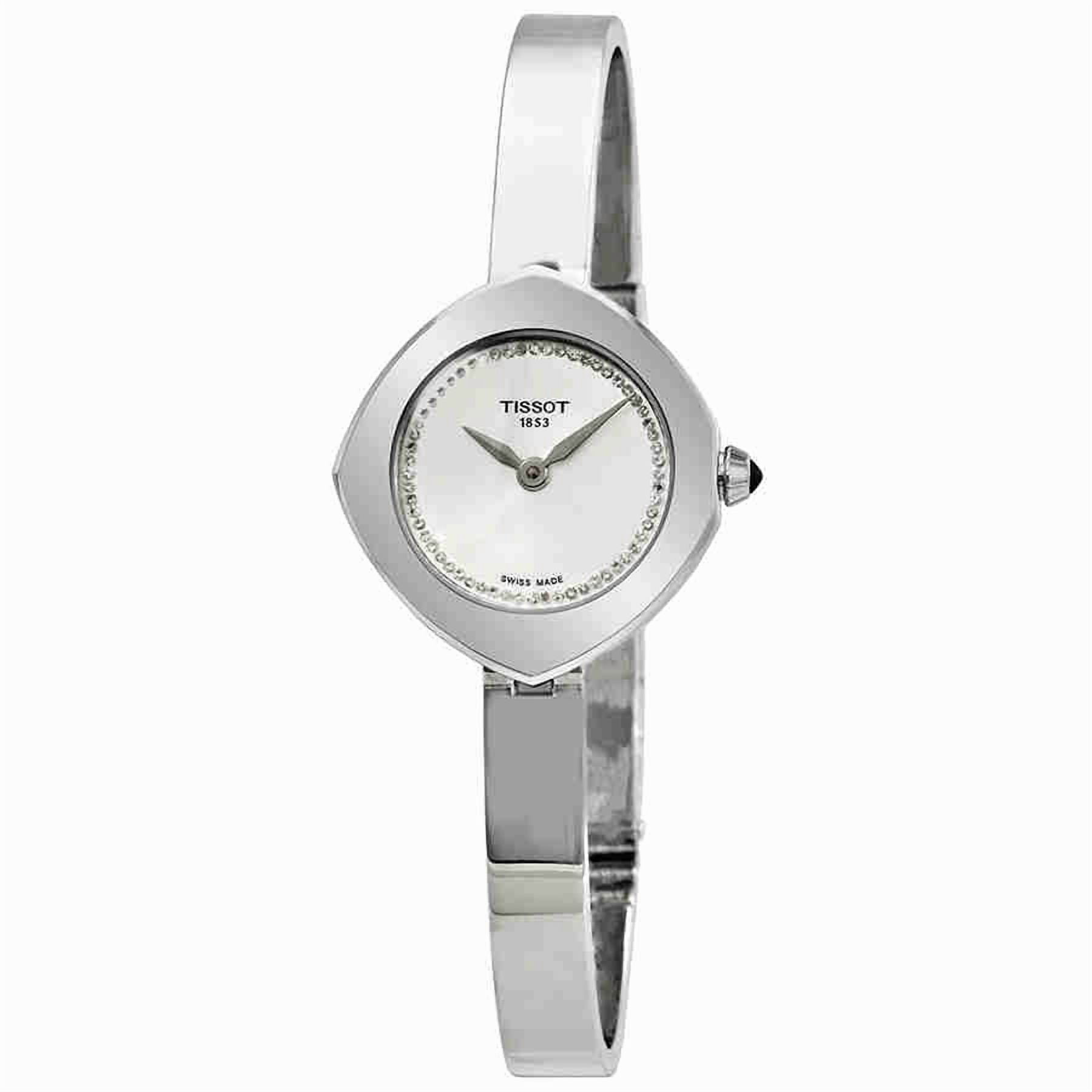 Tissot Femini-T Diamond Silver Dial Ladies Watch T113.109.11.036.00