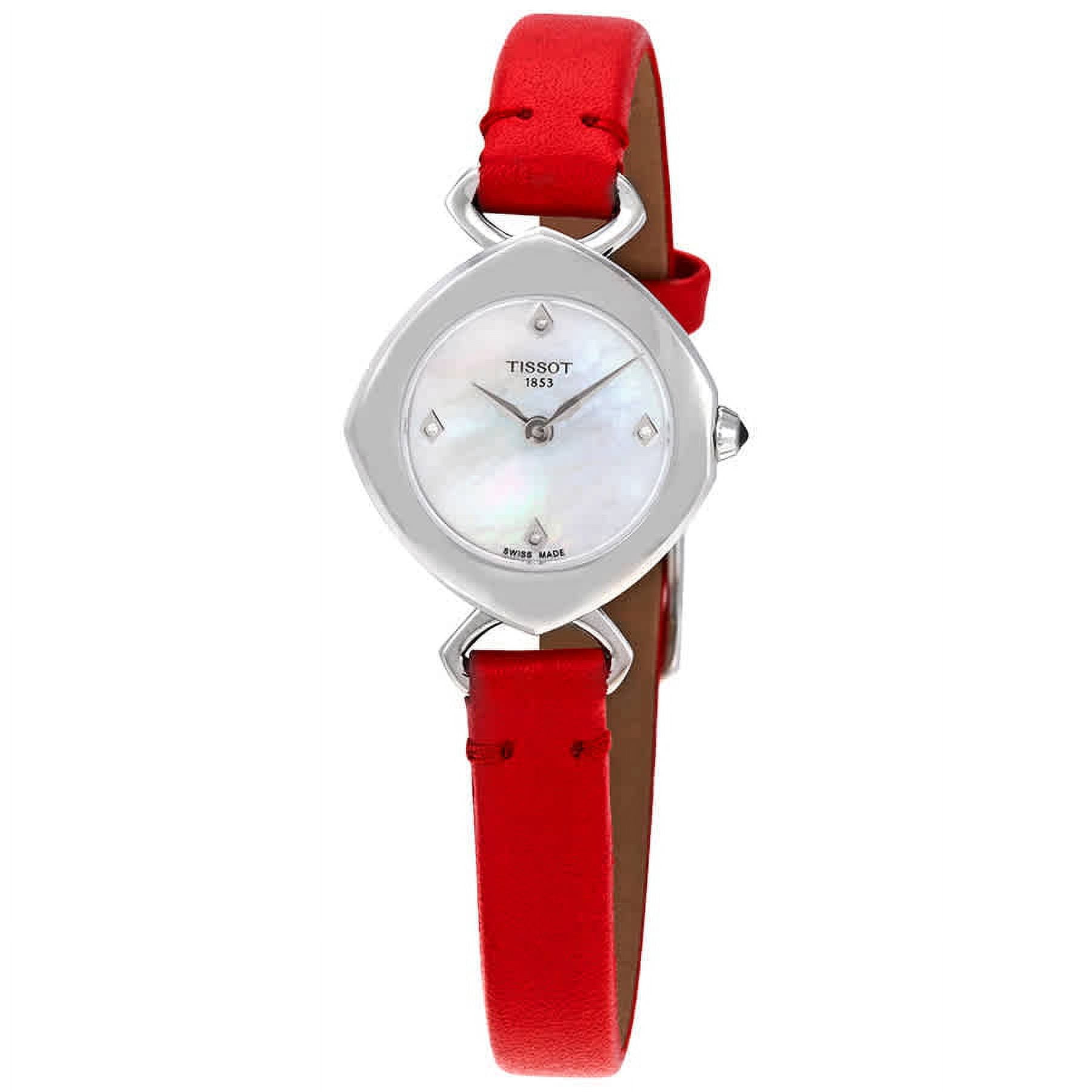 m122306m TISSOT 腕時計 ピンキー　レッドレザー　パール Tissot Watches | Red - Walmart.com