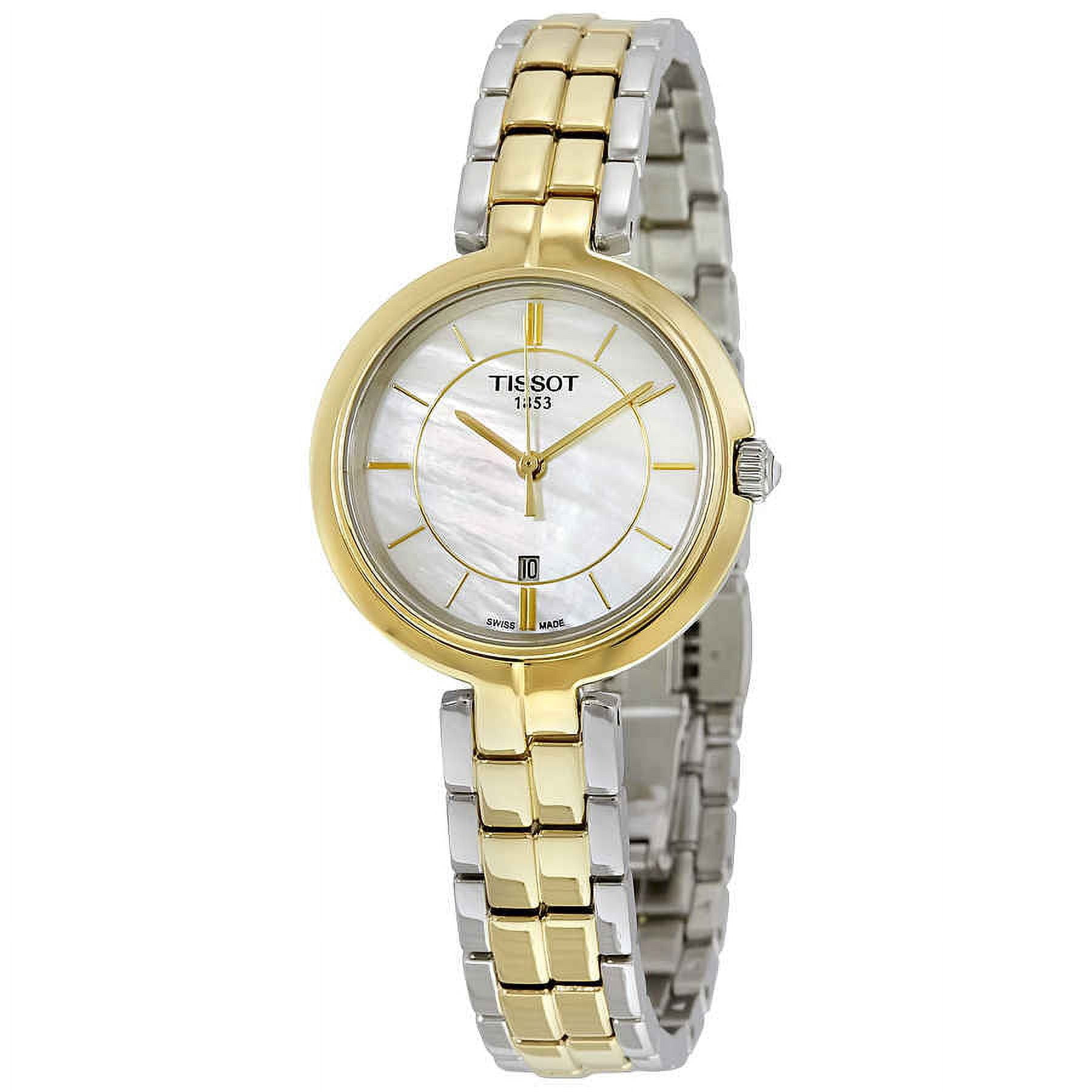 Tissot Mother-of-pearl Flamingo Watch New for the ladies: the Tissot Flamingo in Two-Tone Rose  main image 4