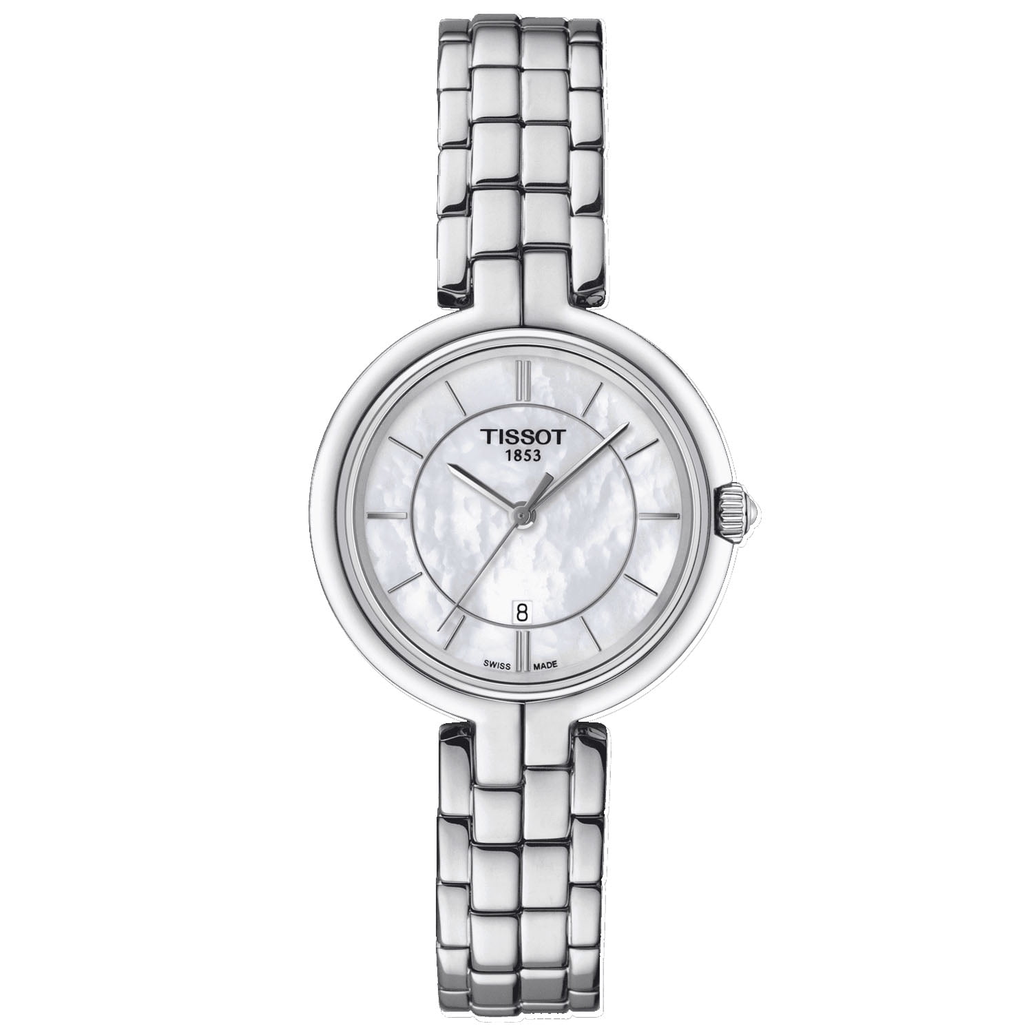 Tissot Mother-of-pearl Flamingo Watch New for the ladies: the Tissot Flamingo in Two-Tone Rose  main image 3