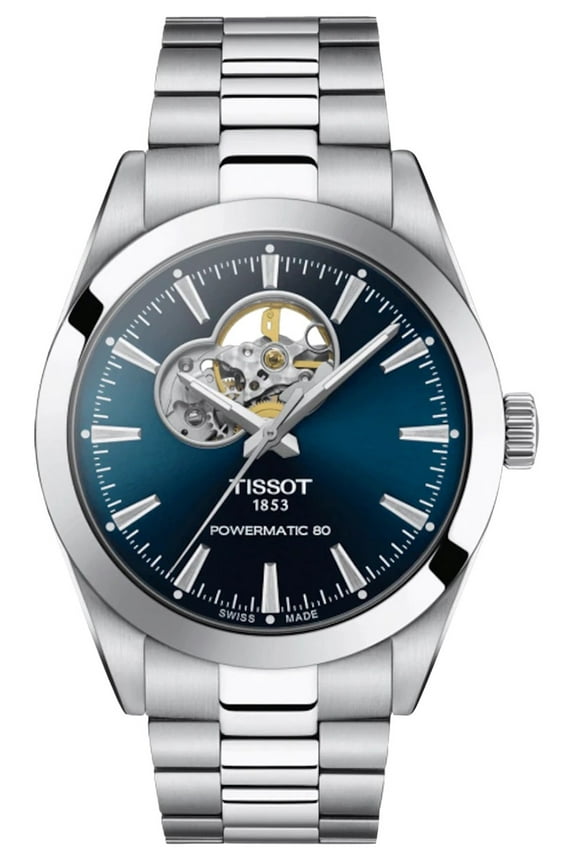 Gentleman Powermatic 80 Open Heart Mens Watch