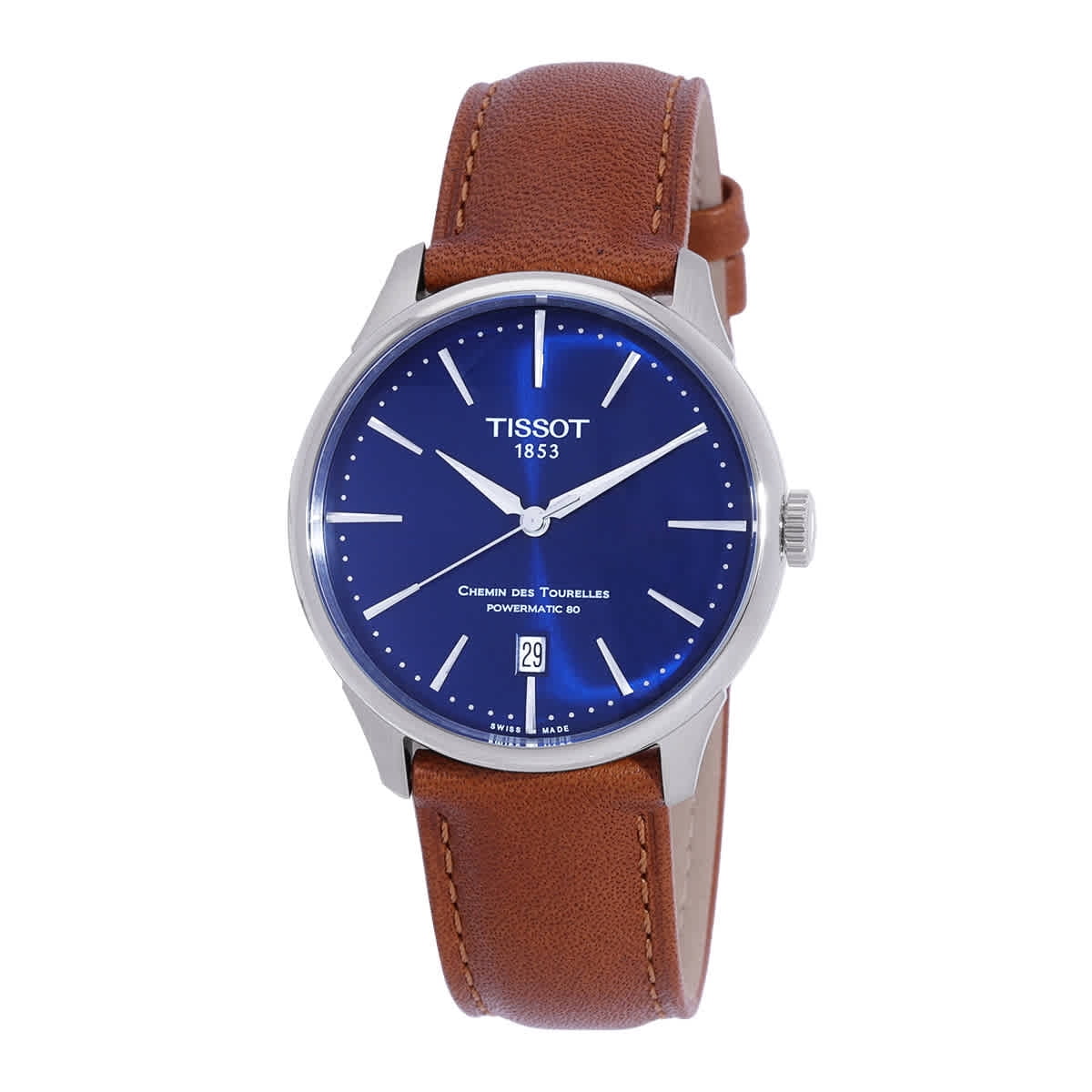 Tissot Hemin Des Tourelles Automatic Blue Dial Men's Watch T139.807.16.041.00
