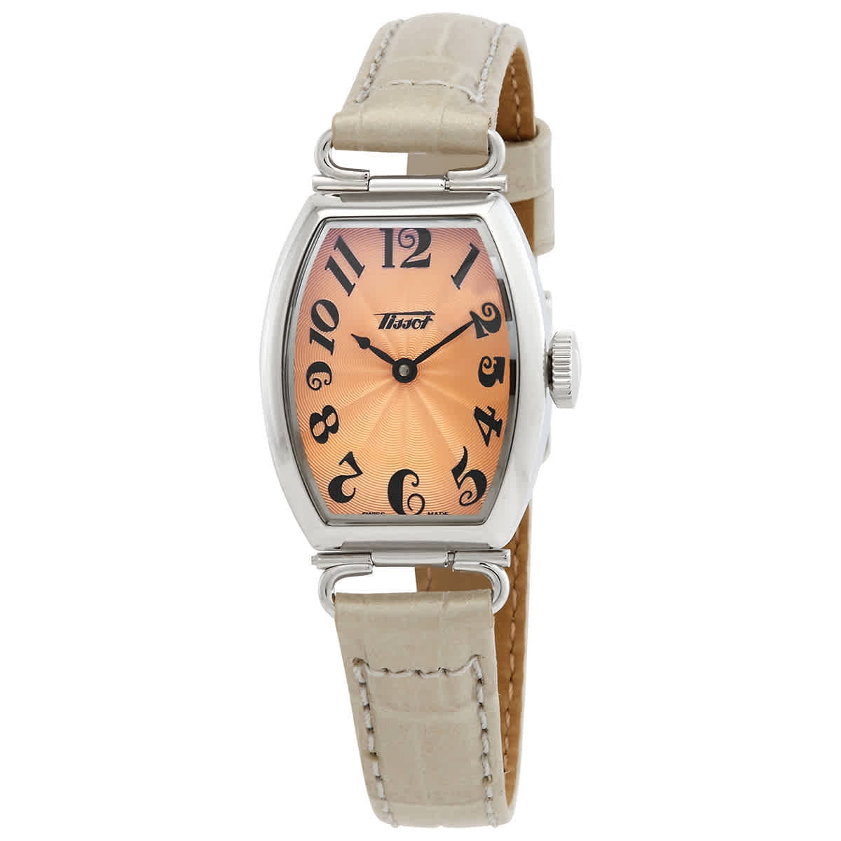 稀少 TISSOT(ティソ) Heritage Porto Quartz Ladies Watch Tissot Heritage Porto Small lady Quartz Champagne Dial Watch