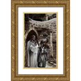 thumbnail image 1 of Tissot, James 10x14 Gold Ornate Wood Framed with Double Matting Museum Art Print Titled - Dumb Man Vintagesessed of a Devil, 1 of 4