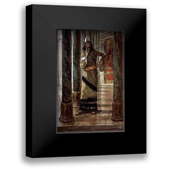 Tissot, James 11x14 Black Modern Framed Museum Art Print Titled - Mordecai