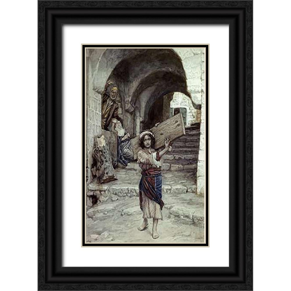 Tissot, James 13x18 Black Ornate Wood Framed with Double Matting Museum ...