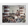 thumbnail image 1 of Tissot, James 14x11 White Modern Wood Framed Museum Art Print Titled - Abimelech Slays His Seventy Brethren, 1 of 4